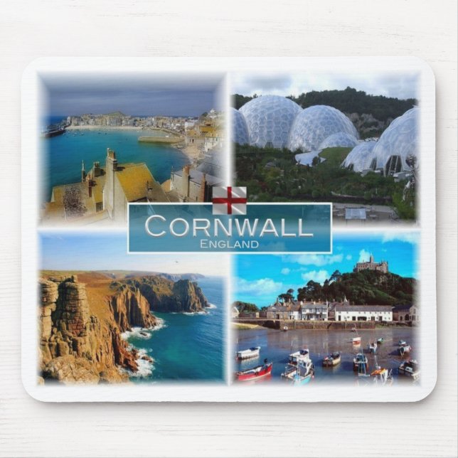Mousepad GB Reino Unido - Inglaterra - Cornwall - (Frente)