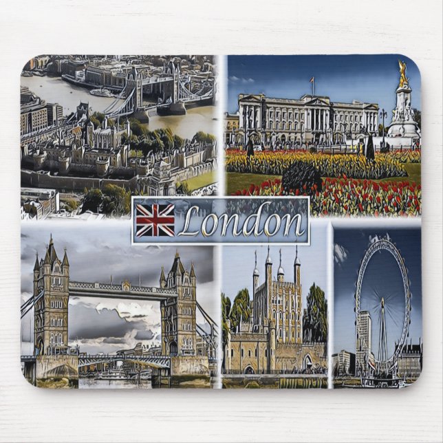 Mousepad GB ^ Reino Unido - Inglaterra - Londres (Frente)