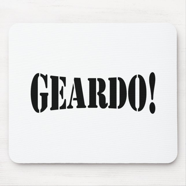 MOUSEPAD GEARDO! (Frente)