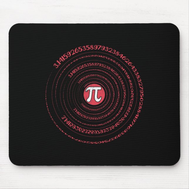 Mousepad Geek De Nerd De Matemática Pi Day 3.1415 Irraciona (Frente)