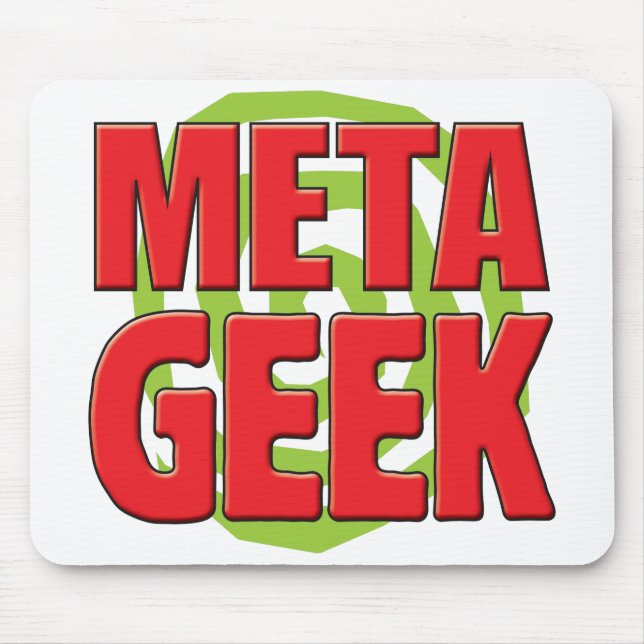 Mousepad Geek do meta (Frente)