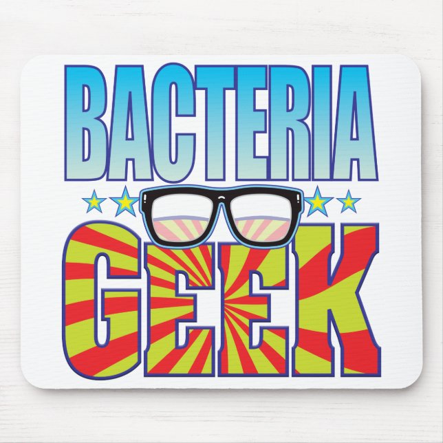 Mousepad Geek v4 das bactérias (Frente)