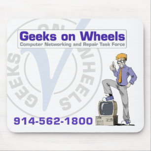 Mousepad Geeks nas rodas