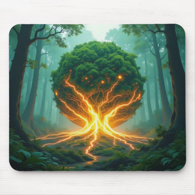 Mousepad Geheimnisvoller Erdkern  Das Herz unseres Planeten (Frente)