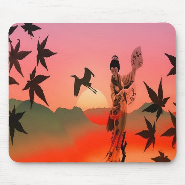 Mousepad Geisha Girl (Frente)