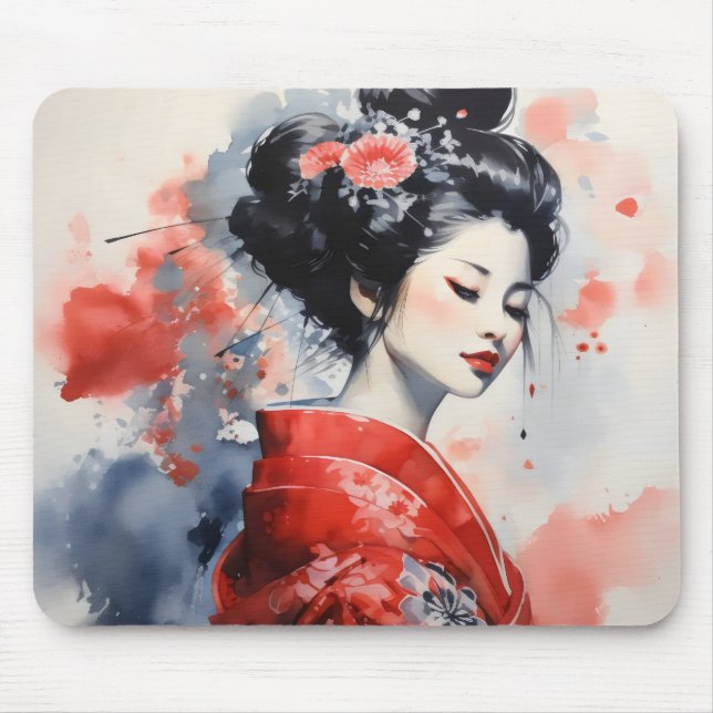 Mousepad Geisha Woman Japão (Frente)
