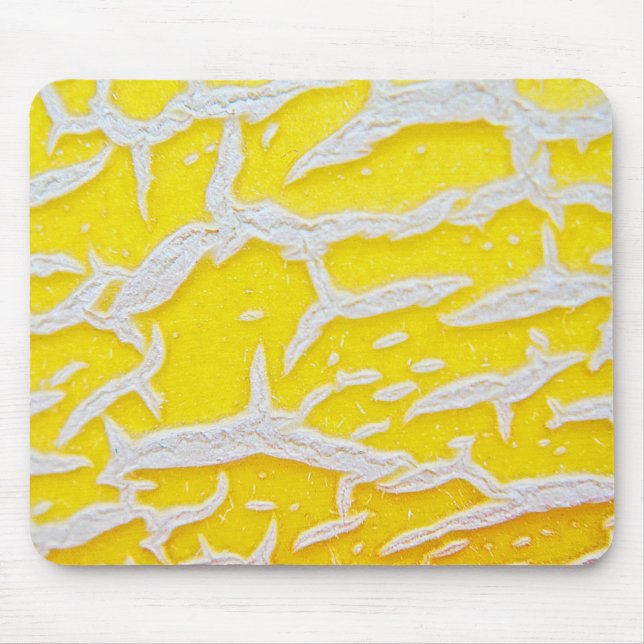 Mousepad gelb-graues Melonenmuster (Frente)