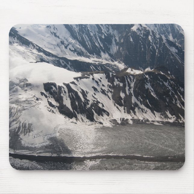 Mousepad Geleira, montanhas da escala de Alaska, Alaska, (Frente)