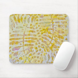 Mousepad Gelli Folhas de Ouro Impresso