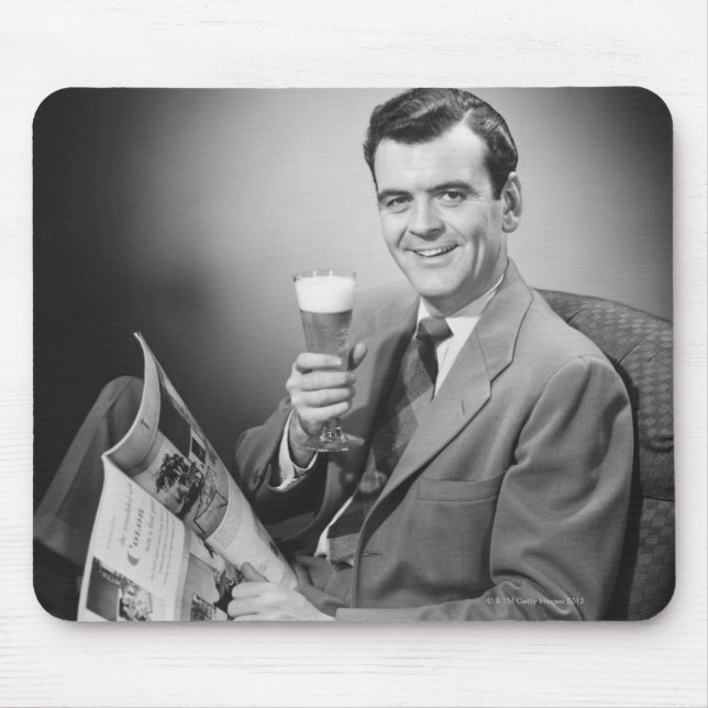 Mousepad Gelo - cerveja fria (Frente)
