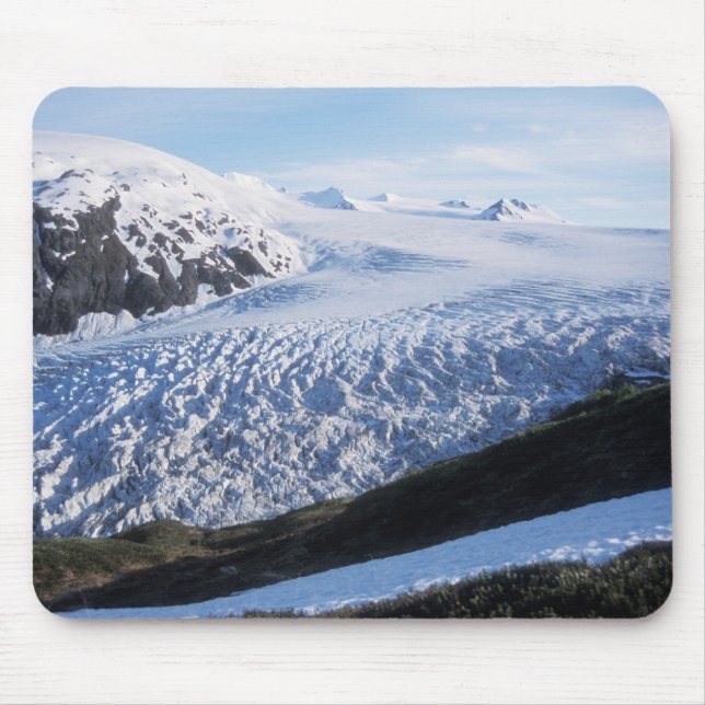 Mousepad Gelo da Geleira Exit no Parque Nacional Kenai Fjor (Frente)