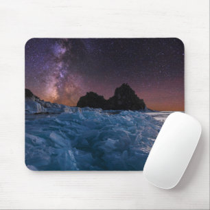 Mousepad Gelo e neve Lago Baikal, Sibéria, Rússia