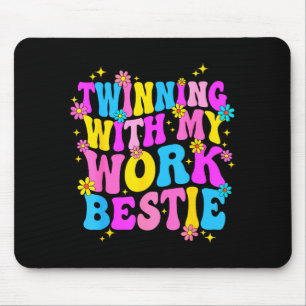 Mousepad Gêmeos Com Meu Trabalho Ie Semana De Amizade Gêmea