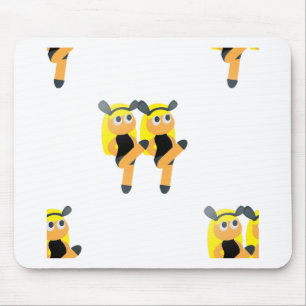 Mousepad gêmeos emoji