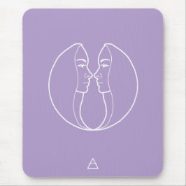 Mousepad Gemini Zodiac Sign -