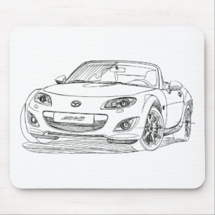 Mousepad Gen 3 2010 de Maz Miata MX5
