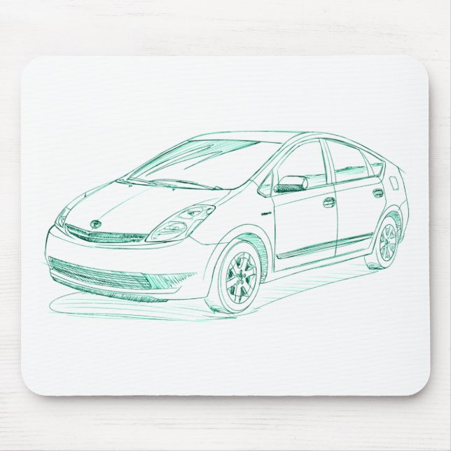 Mousepad Gen de Prius do brinquedo ø (Frente)