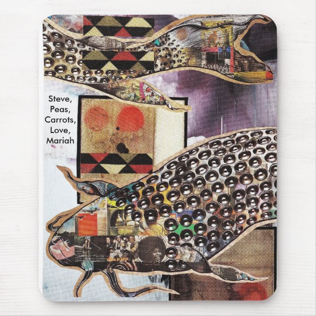 Mousepad gena day_0002, Steve, ervilhas, cenouras, amor, (Frente)