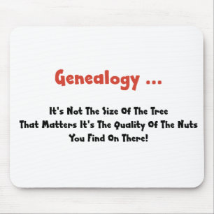 Mousepad Genealogia ... Não é do tamanho da árvore