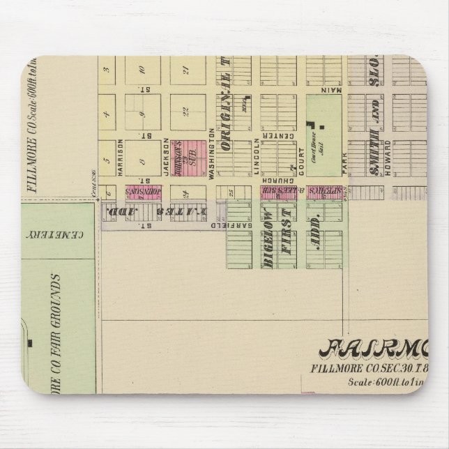 Mousepad Genebra, Nebraska (Frente)