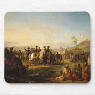 Mousepad General Bonaparte que visita as fontes de