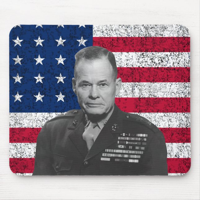Mousepad General Extrator e a bandeira americana (Frente)