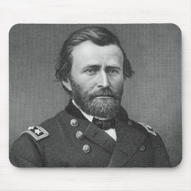 Mousepad General Ulysses Simpson Grant, gravado após uma (Frente)