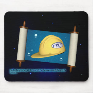 Mousepad Gênesis 1:1 - Construção