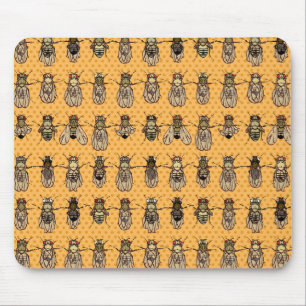 Mousepad Genética da mosca de fruta da drosófila - mutant