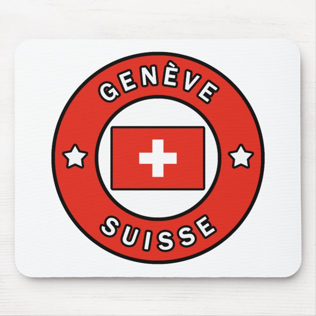 Mousepad Genève Suisse (Frente)