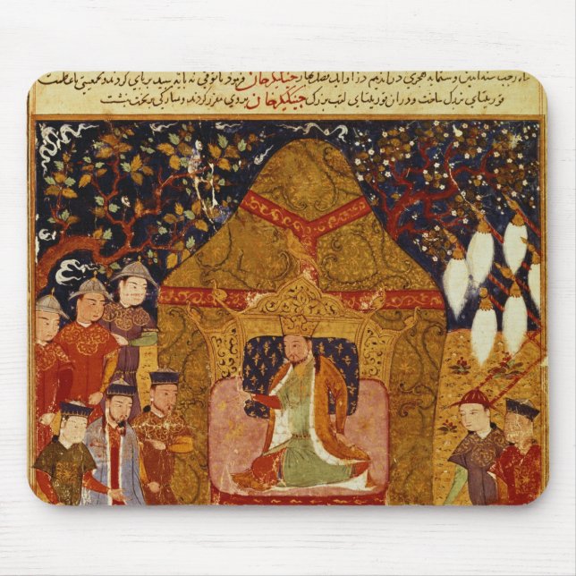 Mousepad Genghis Khan em sua barraca pelo al-Ruído de (Frente)