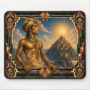 Mousepad Gênio, Art Deco Mítico