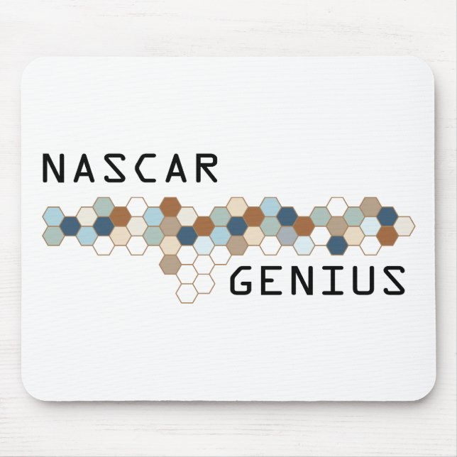 Mousepad Gênio de NASCAR (Frente)