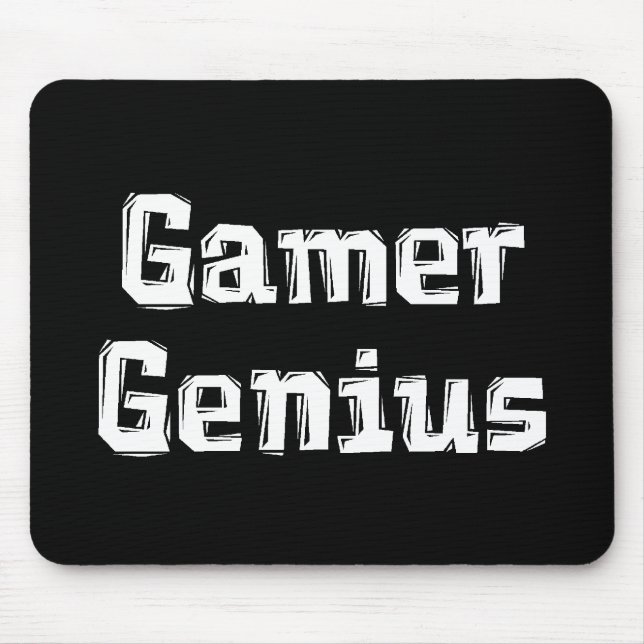 Mousepad Gênio do Gamer (Frente)