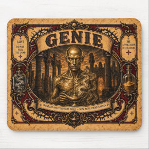 Mousepad Gênio, Monstro do Circo Vintage