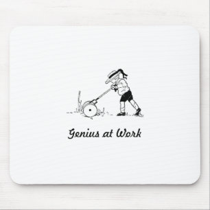 Mousepad Genus no Pad do Mouse de Trabalho