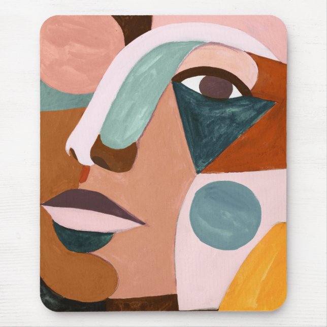 Mousepad Geo Half Face (Frente)