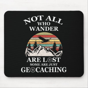 Mousepad Geocaching Product (Geocaching) Nem Todos Que Vagu