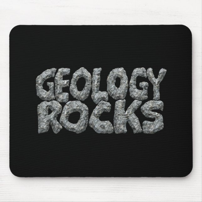 Mousepad Geology Rocks - Earth Science Pun (Frente)
