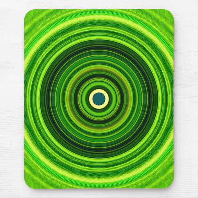 Mousepad Geomagnético Mandala Verde-25436 (Frente)