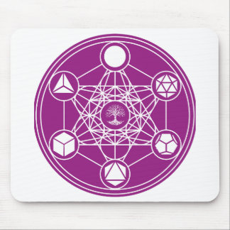 Mousepad geometria sagrada Metatrons Abstrato de energia