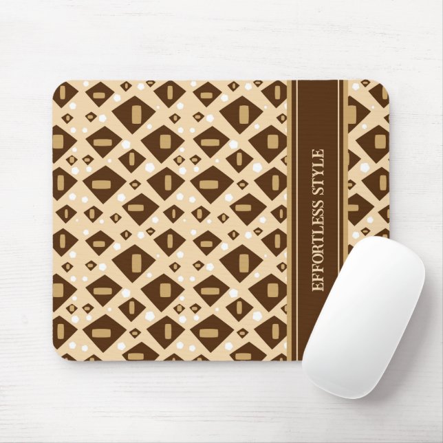 Mousepad Geometria Terrosa (Com mouse)