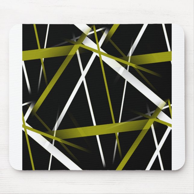 Mousepad Geometria Urbana Oliva-Verde (Frente)