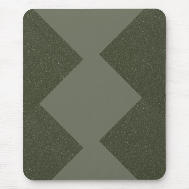Mousepad Geométrico de Moss Green (Frente)