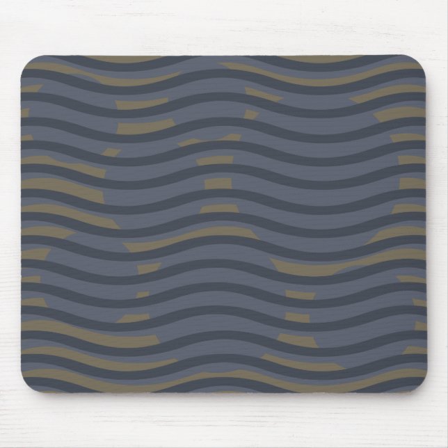 Mousepad geométrico moderno da abstrato (Frente)