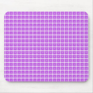 Mousepad geométrico retro, roxo
