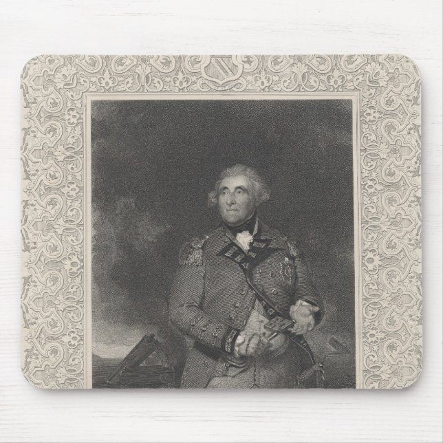 Mousepad George Augustus Eliott, ø Baron Heathfield (Frente)