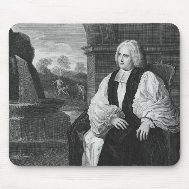 Mousepad George Berkeley reverendo adequado (Frente)