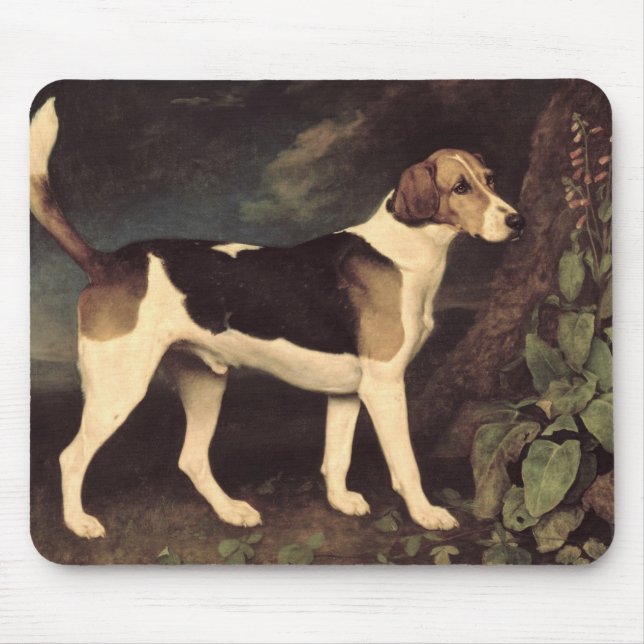 Mousepad George Stubbs | Ringwood, um Foxhound de (Frente)