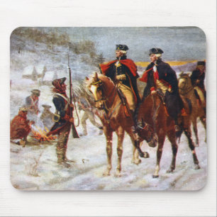 Mousepad George Washington Lafayette Valley Forge Exército